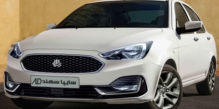 چراق جلو و فیس سهند