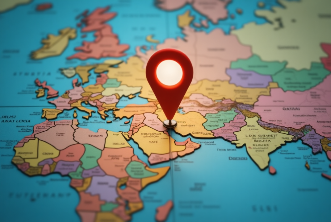 ابزار موقعیت جغرافیایی GPS در سایت onlinecompass.net