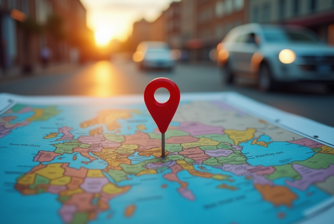 ابزار موقعیت جغرافیایی GPS در سایت onlinecompass.net