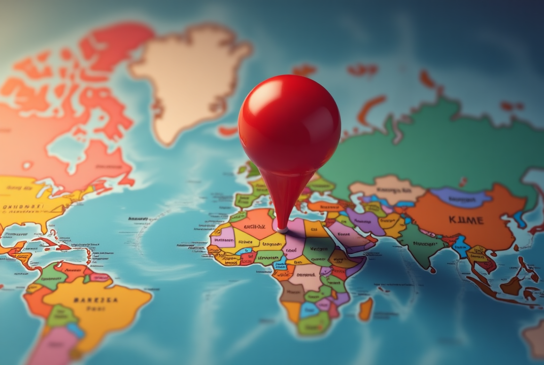 ابزار موقعیت جغرافیایی GPS در سایت onlinecompass.net