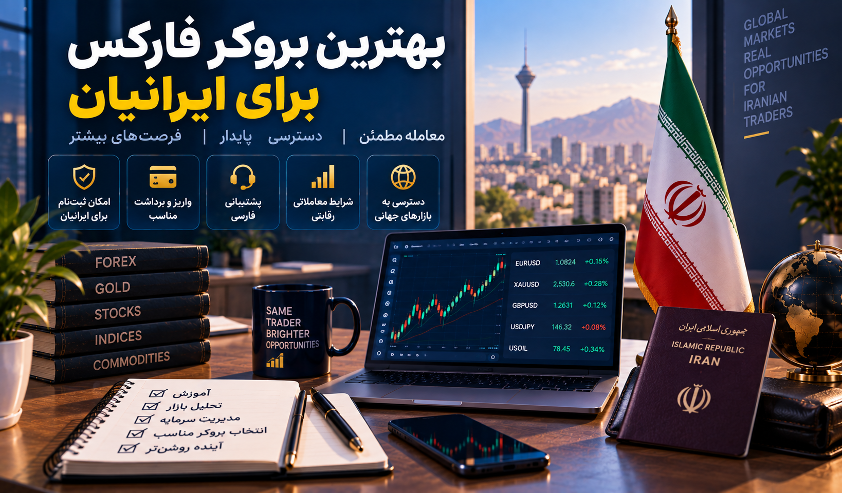 ایرانی‌ها برای انتخاب بروکر فارکس باید به چه نکاتی بیشتر توجه کنند؟